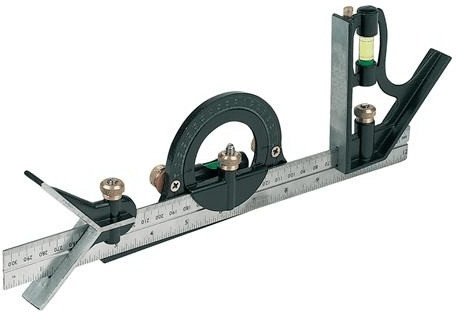 Silverline Ensemble d'équerre combinée 300 mm