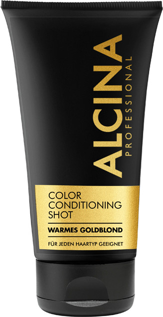Alcina Color Conditioning Shot - Blond doré chaud (150ml)