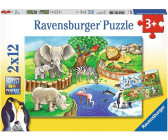 Ravensburger - Puzzle 1000 pièces Panorama, Amitié entre animaux