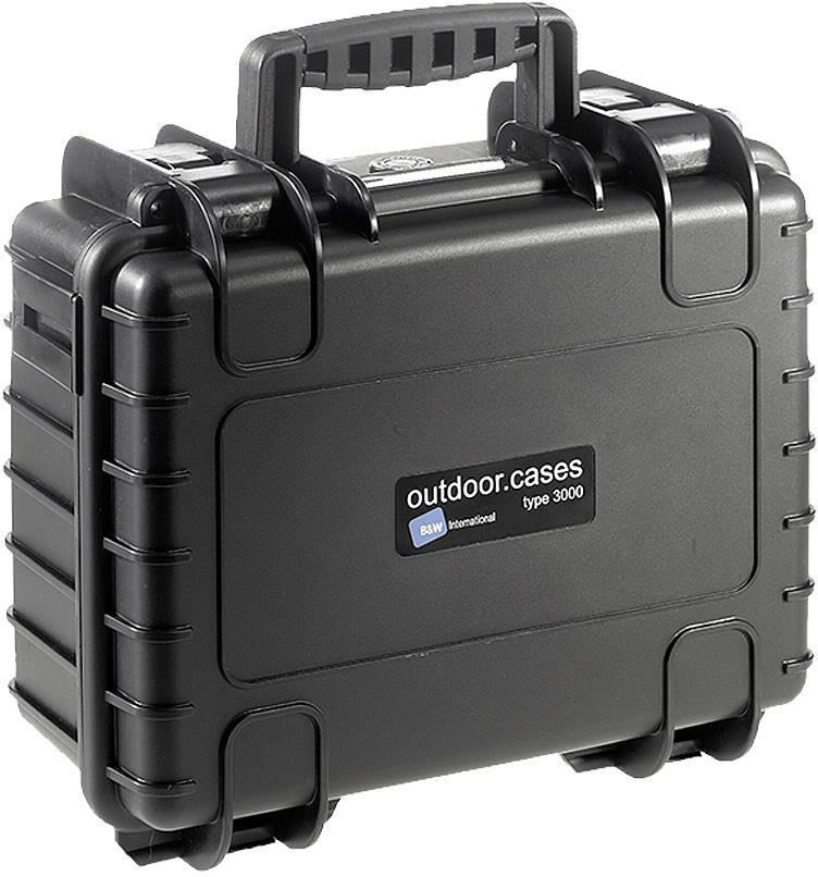 B&W Outdoor Case Type 3000 incl. DJI Osmo Mobile Inlay Black