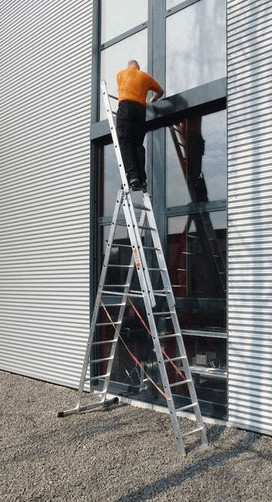 Euroline Leitern Alu-3-teilig - Workline 3 x 9 (2074109 ...
