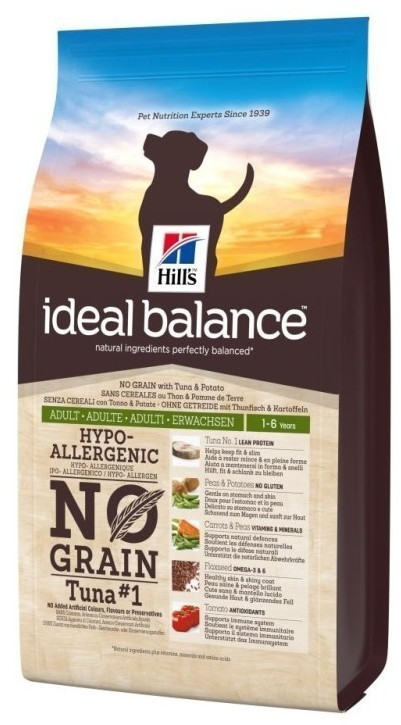 Hill's Canine Ideal Balance sans céréales thon