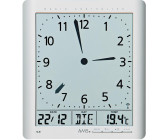 Horloge murale digitale radio-pilotée plastique 270x410x43mm