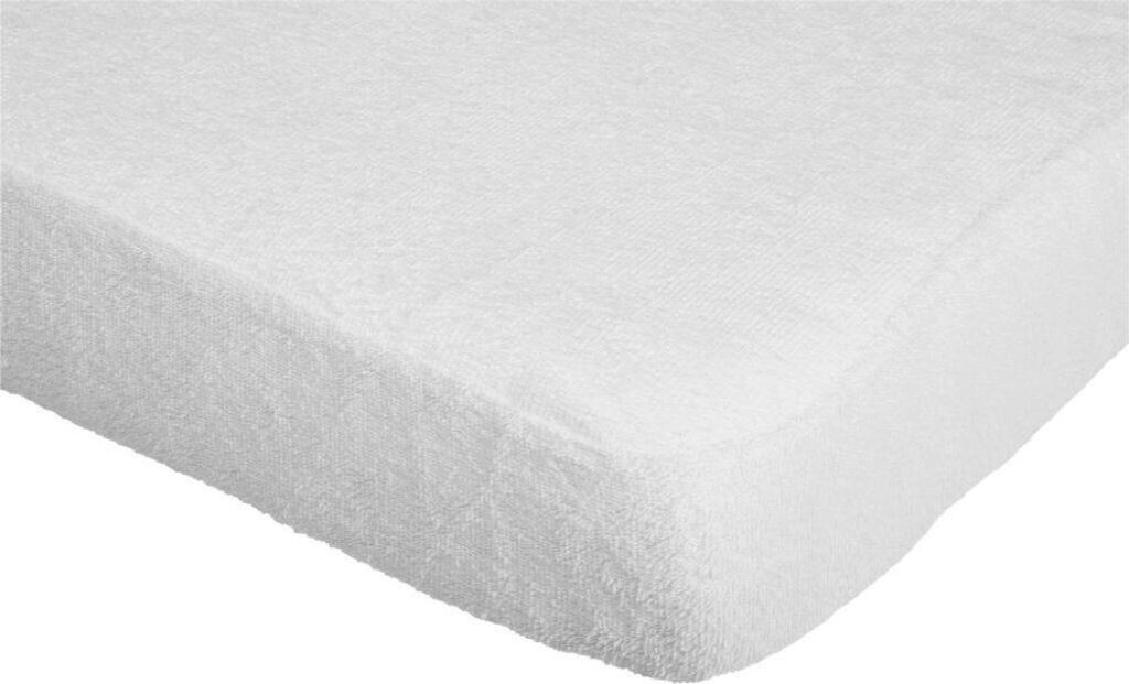 Playshoes Drap housse en coton 100 x 200 cm blanc