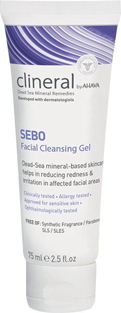 Ahava Clineral SEBO Facial Cleansing Gel (75ml)