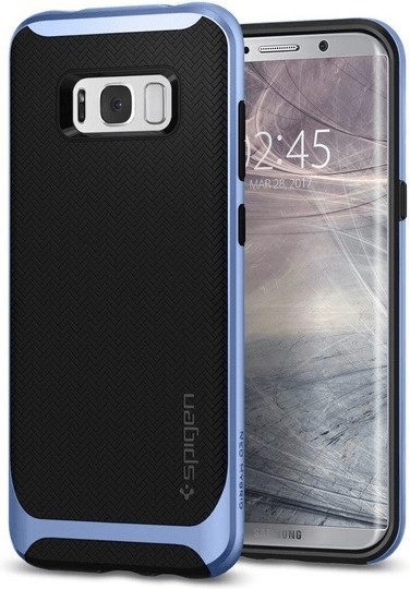 Spigen Coque Neo Hybrid (Galaxy S8) bleu corail