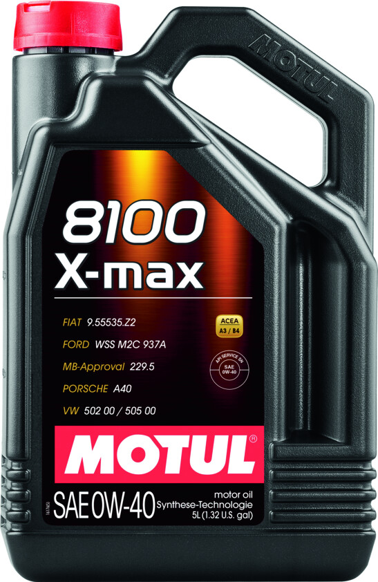 Motul 8100 X-Max 0W-40 ab 10,58 € | Preisvergleich bei idealo.de