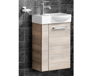 Fackelmann A-Vero Gäste-WC Set 2-tlg. rechts (82592+82391 ...
