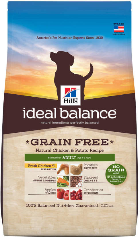 Hill's Canine Ideal Balance No Grain poulet et pomme de terre (12 kg)