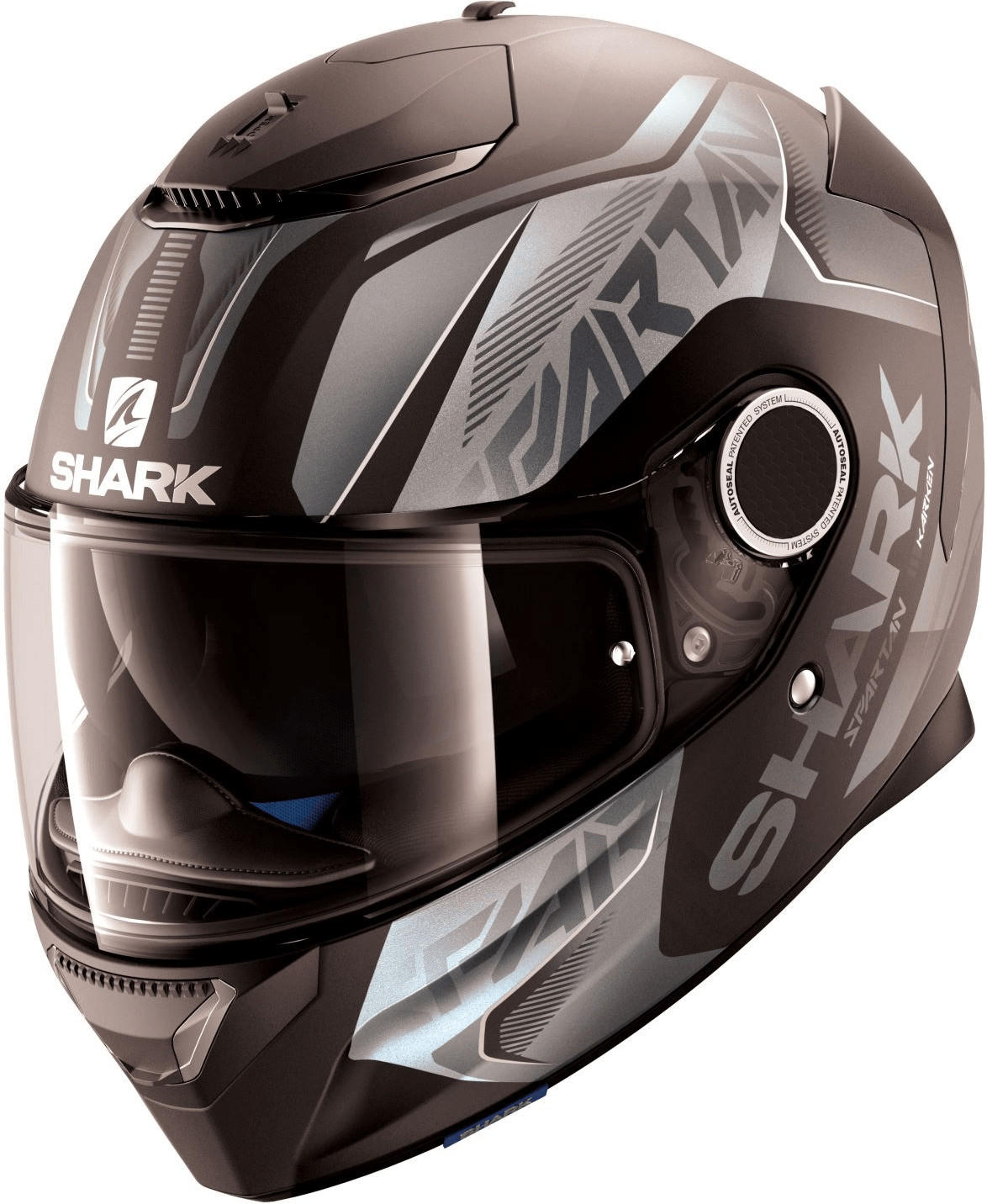SHARK Spartan Karken noir/gris mat