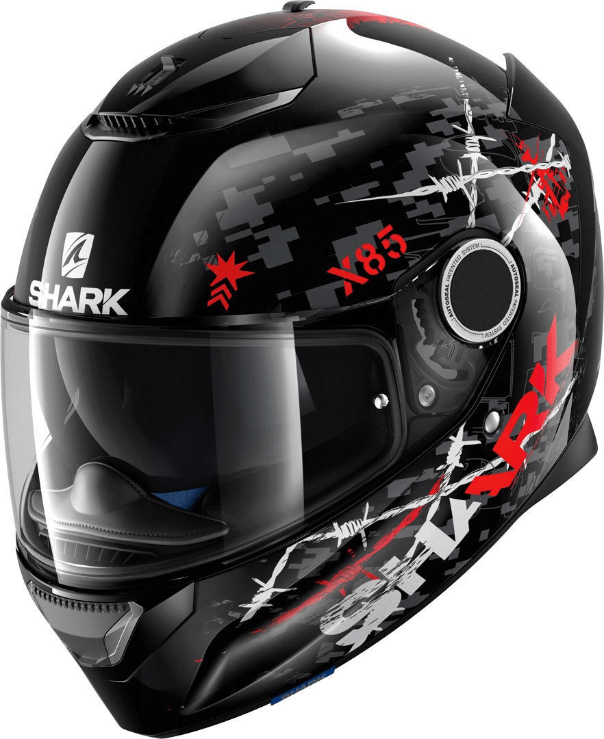 SHARK Spartan Rughed noir/rouge