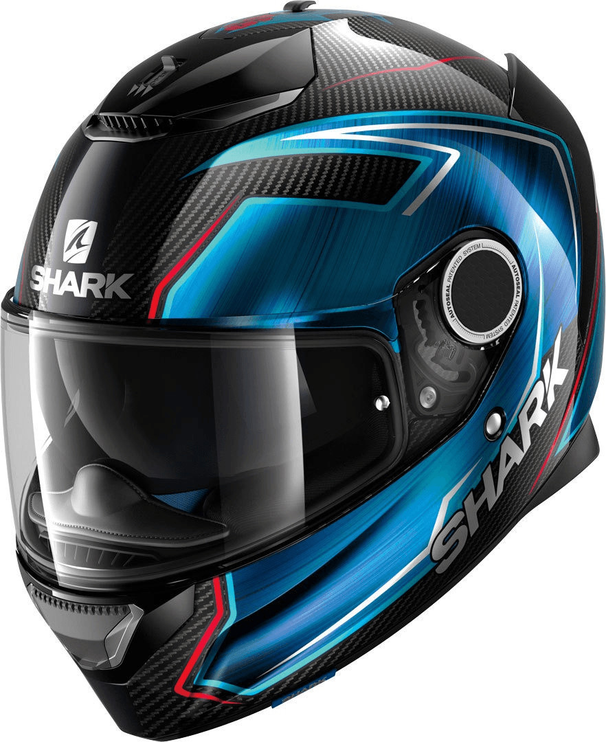SHARK Spartan Carbon Guintoli noir/bleu