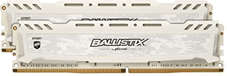 Ballistix TM Sport LT 16GB Kit DDR4-2666 CL16 (BLS2C8G4D26BFSCK)