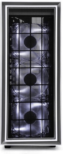 SilverStone SST-RL06WS-PRO Window white silver LED Fan