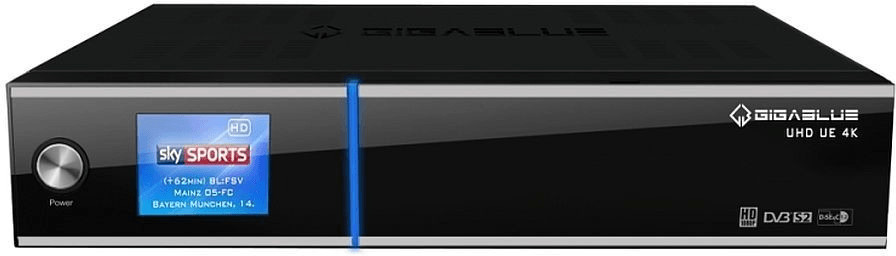 GigaBlue UHD UE 4K 2xDVB-S2 FBC 1To