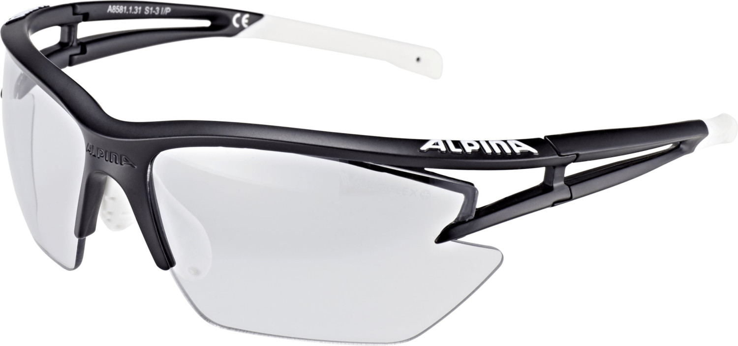 Alpina Sports EYE-5 HR S VL+ A8581.1.31 matt black-white
