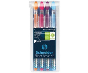 Slider Basic Lot de 2 stylos à bille XB Bleu clair 