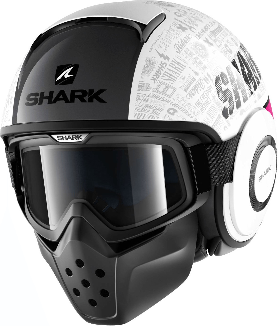 SHARK Drak Tribute noir/blanc/rose