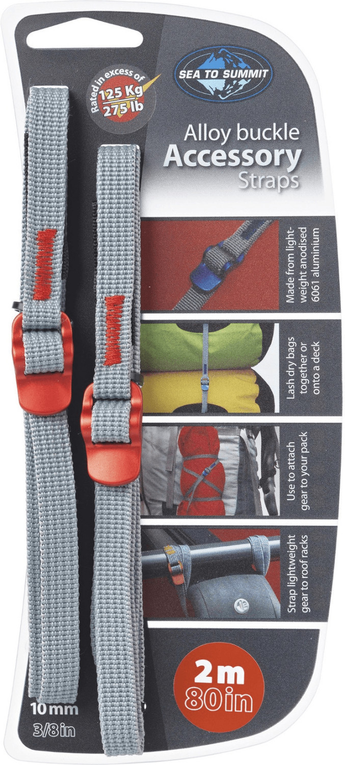 Photos - Other Bags & Accessories Sea To Summit 10mm Tie Down Accessory Strap 2 m red 