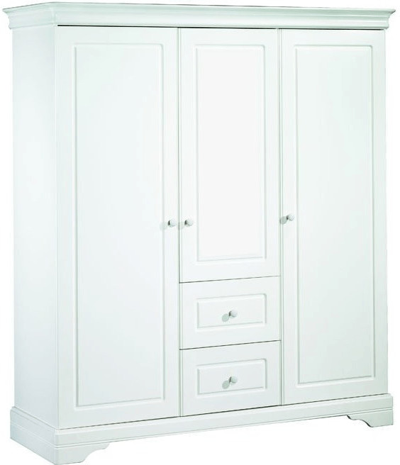 Sauthon Armoire Elodie 3 portes 2 tiroirs