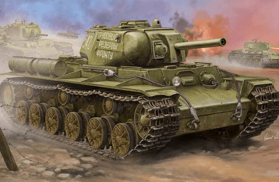Trumpeter Soviet KV-8S Heavy Tank (01572)