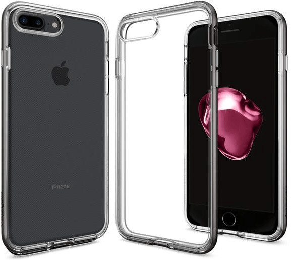 Spigen Coque Neo Hybrid Crystal (iPhone 7 Plus) gunmetal