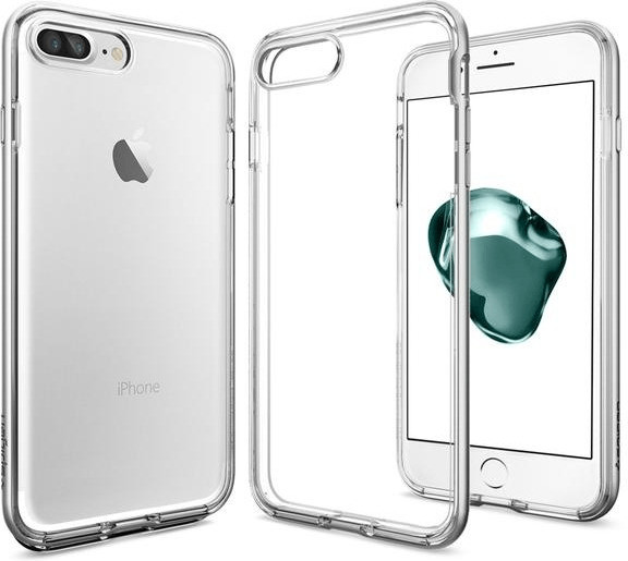 Spigen Coque Neo Hybrid Crystal (iPhone 7 Plus) argent