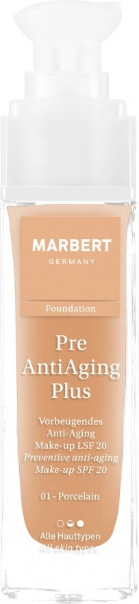 Marbert Pre AntiAging Plus Foundation - 01 Porcelain (30ml)