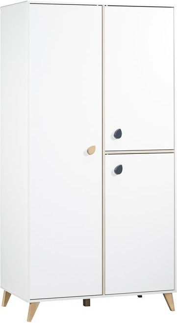 Sauthon Armoire Oslo 1 grande porte + 2 petites portes
