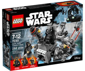 corazón perdido hipocresía comunicación LEGO Star Wars - Transformación de Darth Vader (75183) desde 164,49 € |  Compara precios en idealo