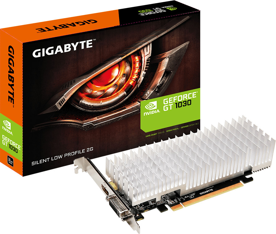 GigaByte GeForce GT 1030 Silent Low Profile 2G (2048MB)