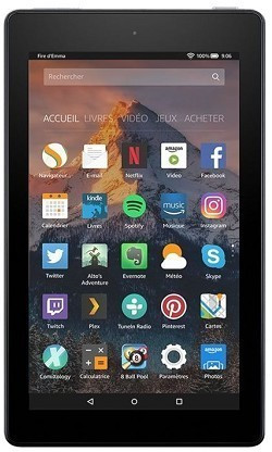 Amazon Fire 7 16 Go (2017) noir