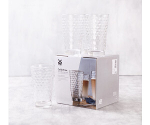WMF Latte Macchiato Set 4-teilig Glas hitzebeständig NEU
