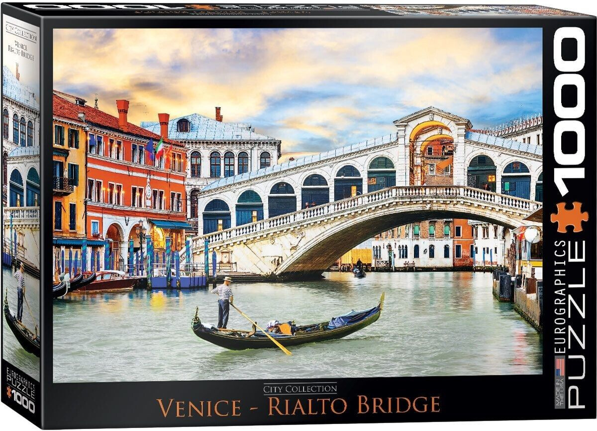 Eurographics Puzzles Venise, Pont Rialto (1000 pièces)