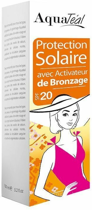 Aquatéal Sonnenpflege mit Bräunungsaktivator SPF 20 (100ml)