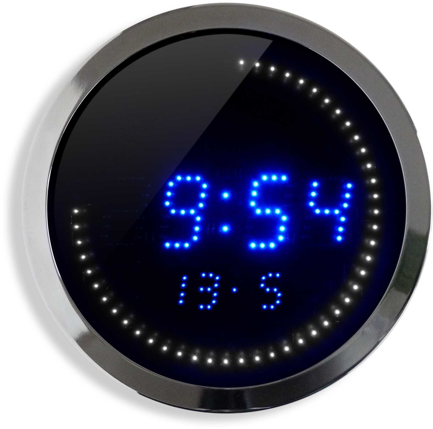 Orium Horloge LED T° et date 30 cm (11815)