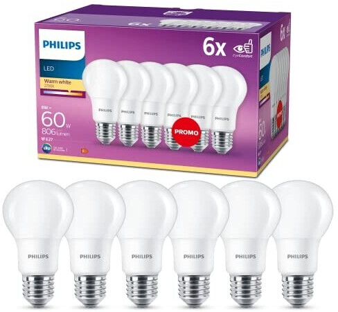 Philips Frosted Edison 8W(60W) E27 ab 11,53 €