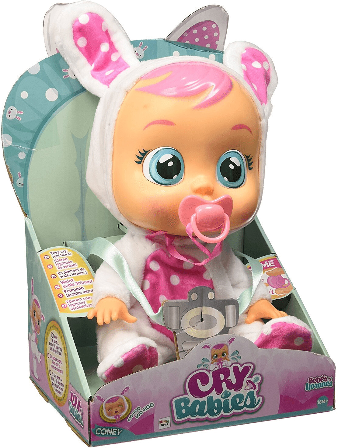 Bebe que llora de verdad 2025 juguete