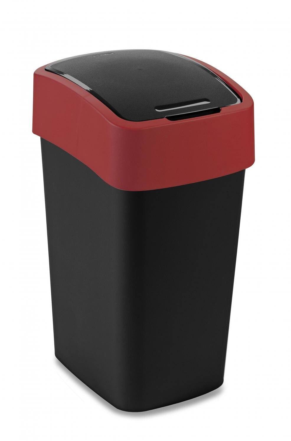 Curver Flip Bin - 25 L black/red