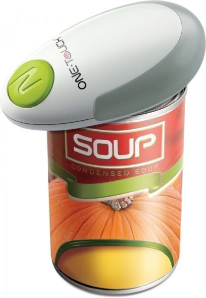 One Touch Ouvre-boîtes mains libres Le Bean (blanc)