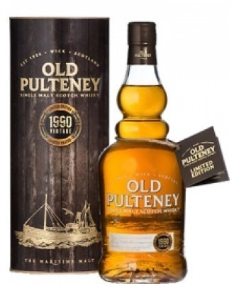 Old Pulteney 1990 Vintage Lightly Peated 0,7 L 44 %