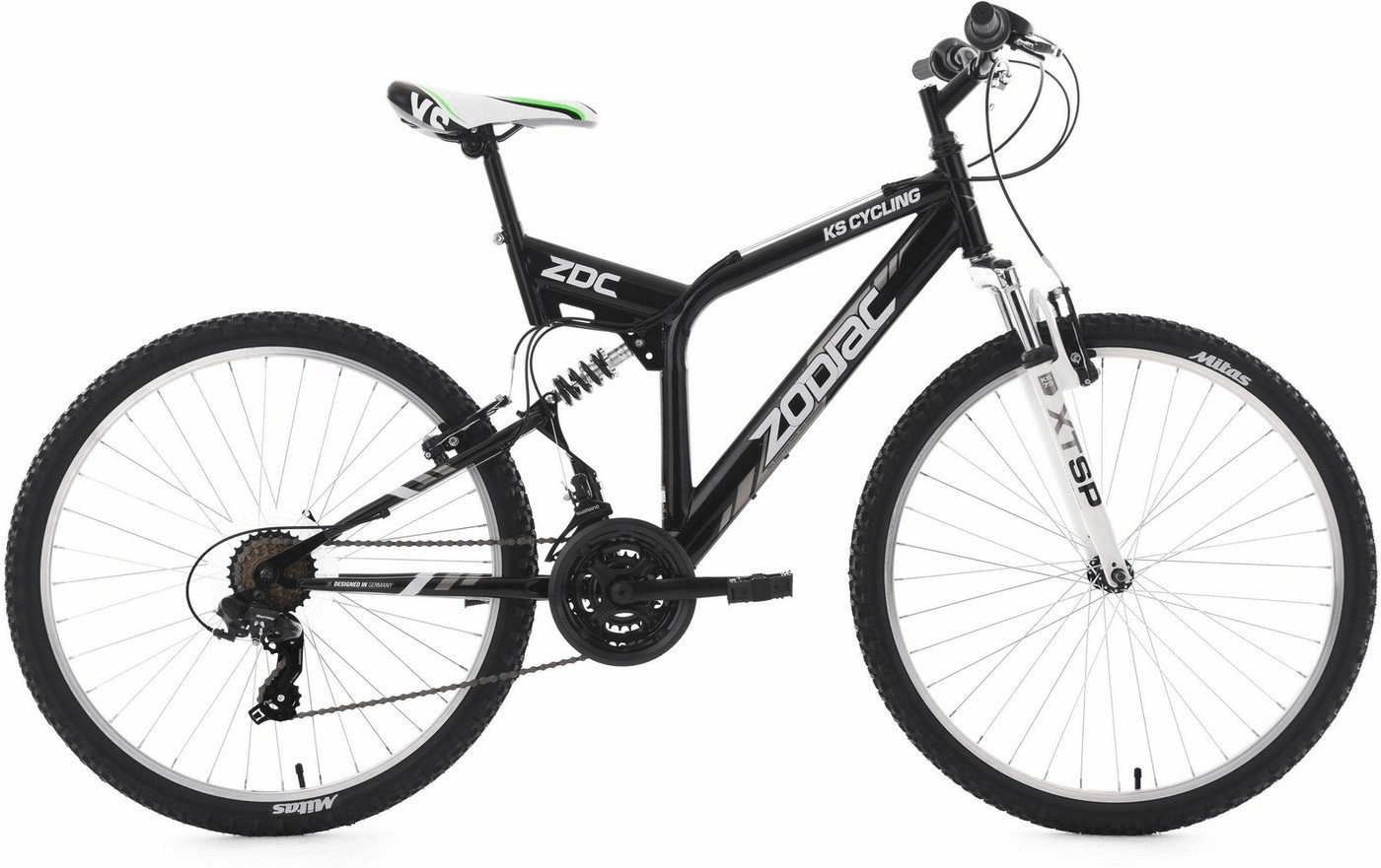 KS Cycling Zodiac 26'' noir