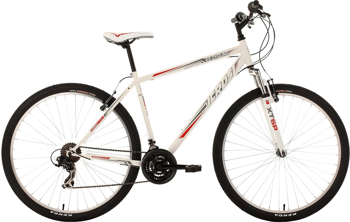 KS Cycling VTT 26 Icros blanc