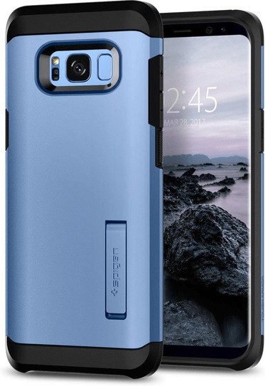 Spigen Coque Tough Armor (Galaxy S8) bleu corail