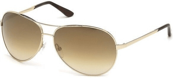 Tom Ford Charles FT0035 28G (rose gold/brown mirror)