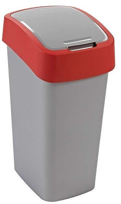 Curver Flip Bin 50 L grey/red