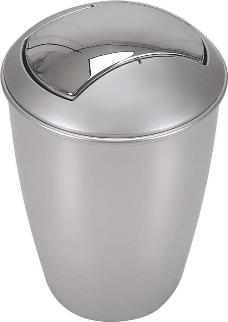 Spirella Poubelle Atlanta 5 L argent