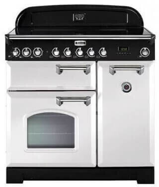 Falcon Classic Deluxe 90 Induction blanc chrome