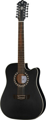 Harley Benton HB Custom Line CLD-10SCE-12BKS