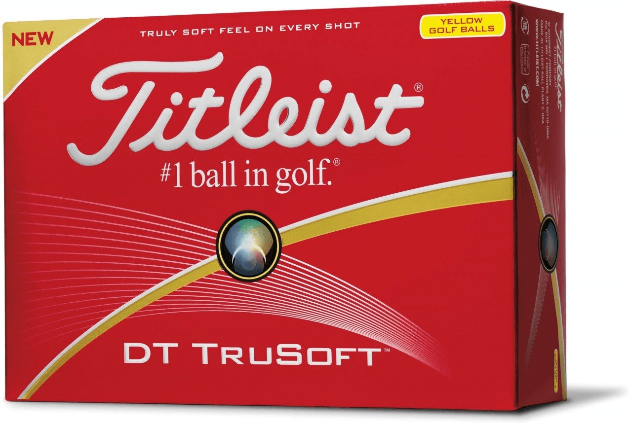 Titleist DT TruSoft yellow